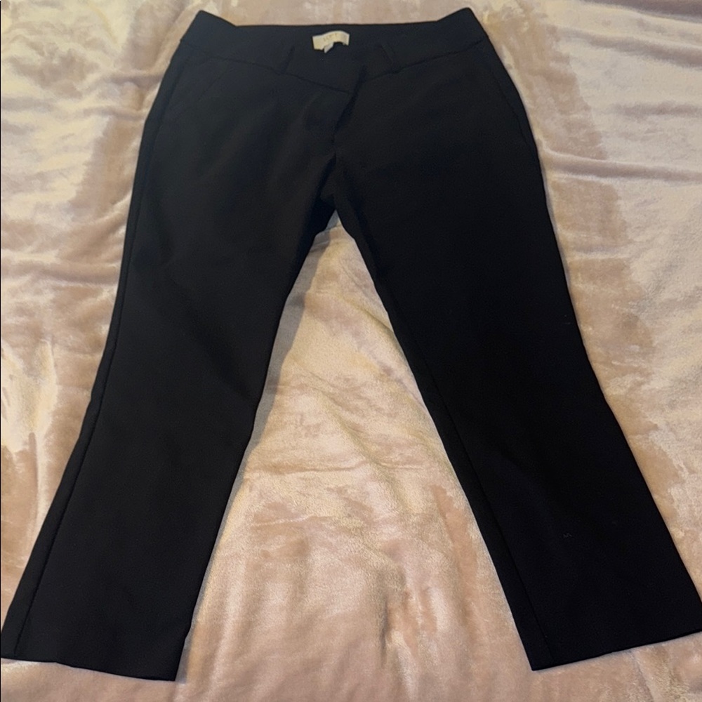 LOFT Black Skinny Ankle Pants Versatile Style